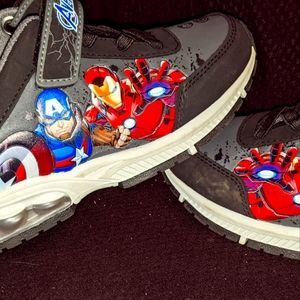 Marvel adventures boys light up  shoes